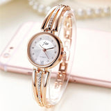 Quartz-Watch For Women Luxury  2018 With Steel Bracelet