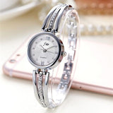 Quartz-Watch For Women Luxury  2018 With Steel Bracelet