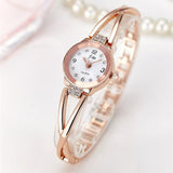 Quartz-Watch For Women Luxury  2018 With Steel Bracelet