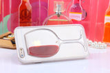 iphone 7 case red Wine Cup Liquid Transparent Case