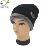 Neck warmer winter hat knit cap scarf cap Winter