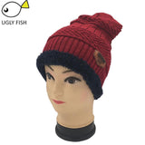Neck warmer winter hat knit cap scarf cap Winter
