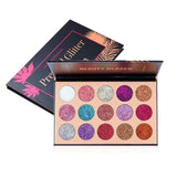 Beauty Glazed 15 Colors Glitter Eyeshadow Palette