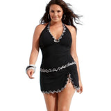 Slimming Shirred Glam Sheath One-Piece Swimsuit