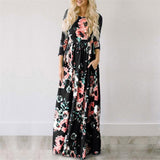 2018 Beach Dress Tunic Maxi