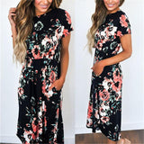 2018 Beach Dress Tunic Maxi