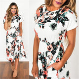 2018 Beach Dress Tunic Maxi