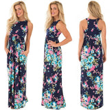 2018 Beach Dress Tunic Maxi