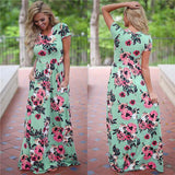 2018 Beach Dress Tunic Maxi