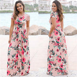 2018 Beach Dress Tunic Maxi
