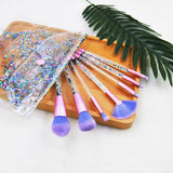 7 Piece Makeup Brush Set