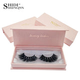 1 Pair natural false eyelashes 3d