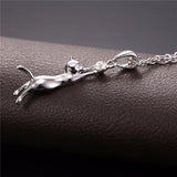 Collare Necklace Cat Jewelry Necklaces Pendants Gold/Silver