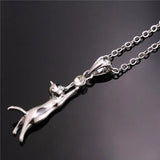 Collare Necklace Cat Jewelry Necklaces Pendants Gold/Silver